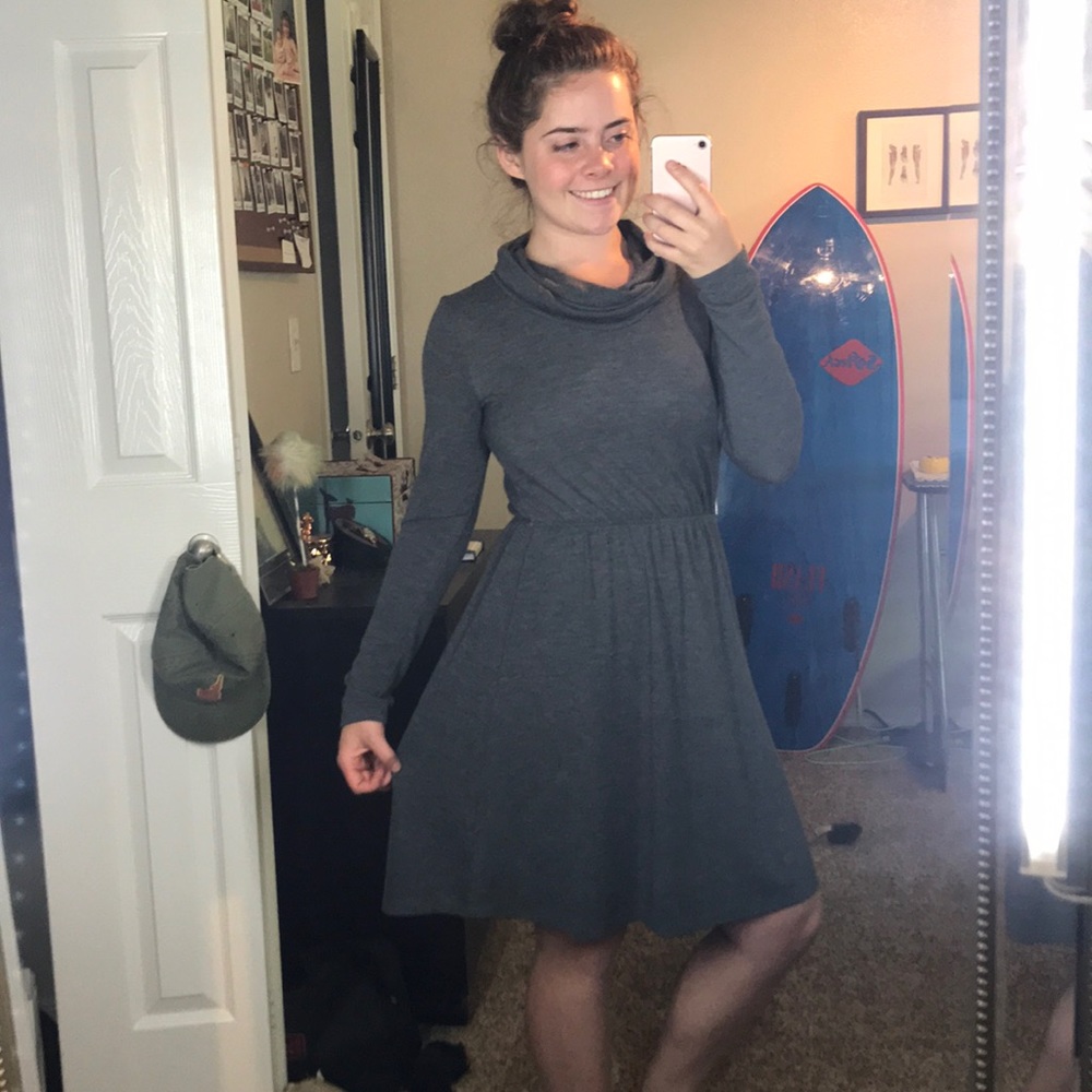 Want grey dress